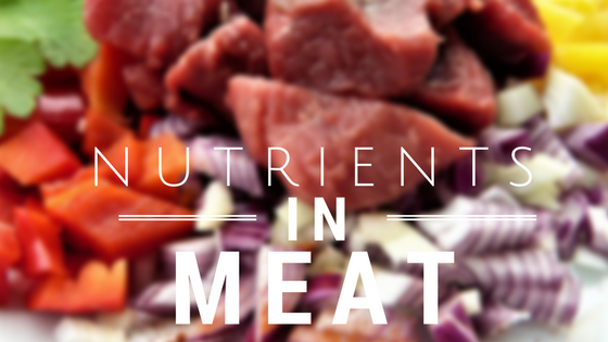 Nutrients in Meat